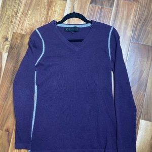 QUINN Purple Cashmere Sweater